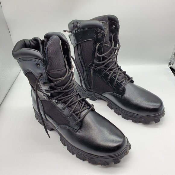 Rocky Men's Alpha Force 8" Zipper Military and Tactical Boot | 10W | NWOB - Picture 2 of 8